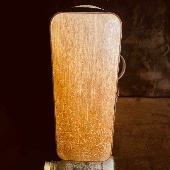 Vintage RARE Enid Collins Canvas & Leather Money Tree Bag - Picture 5 of 5